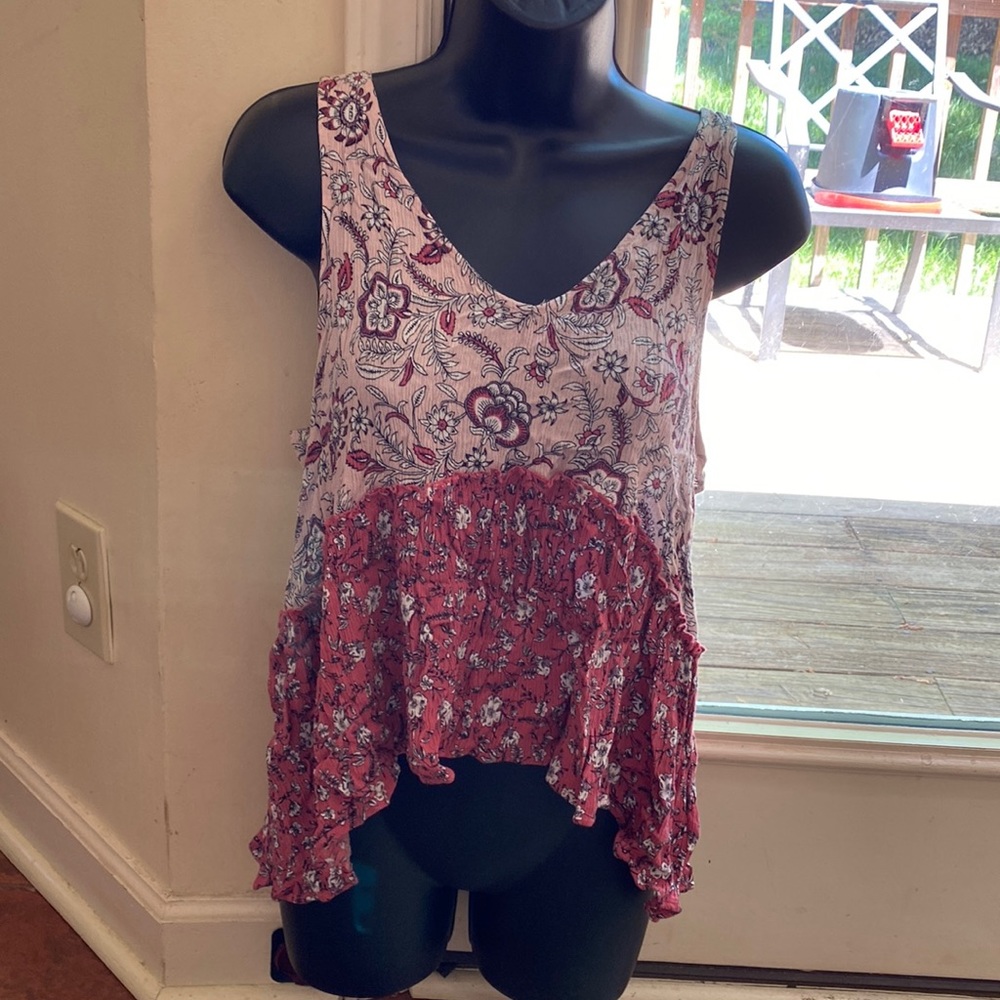 High-low tank top